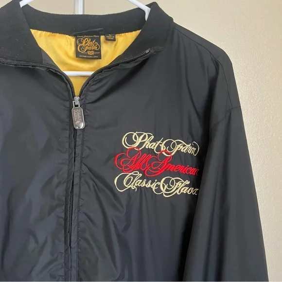 Vintage Y2K Phat Farm “All American Classic Flavor” Windbreaker Size L